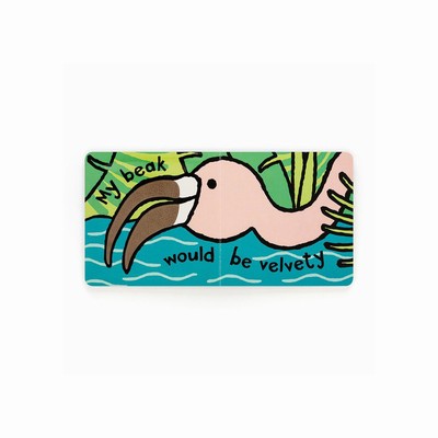 Jellycat If I Were A Flamingo Board Books New Zealand | TUJCR2651